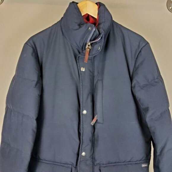 Woolrich Langhorne Men's Puffer Jacket Size Medium Deep Navy 550 Fill 16106 - Picture 7 of 14